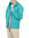 Shell R Goggle Hooded Jacket Blue - CP COMPANY - BALAAN 7