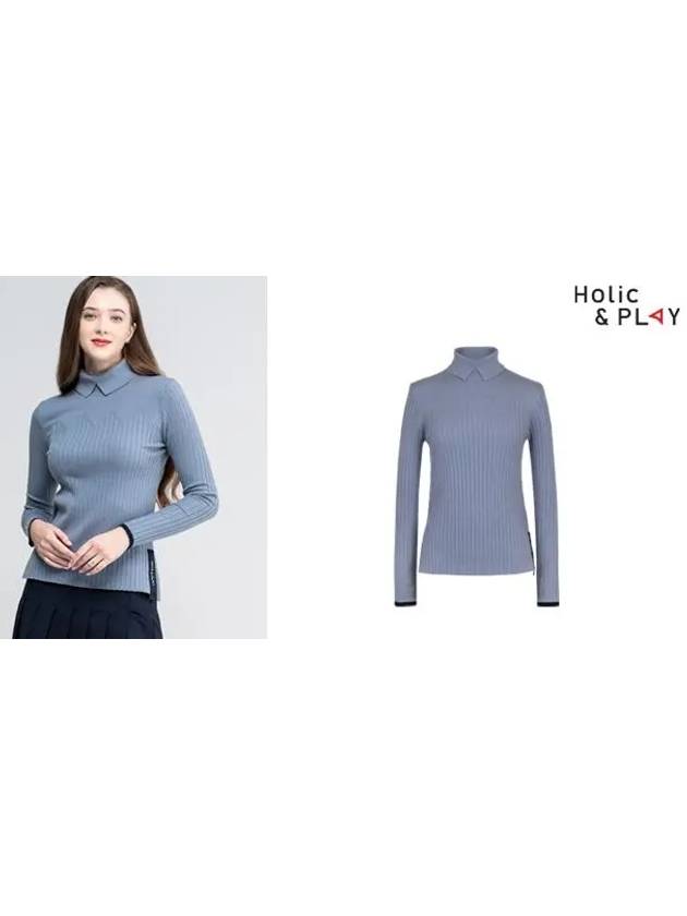 Bone Knit Sweater - HB3WSW001DM - HOLIC&PLAY - BALAAN 7