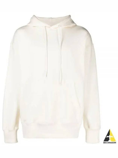 Back Logo Kangaroo Pocket Hoodie Ivory - MSGM - BALAAN 2