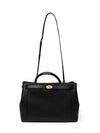 Islington Leather Tote Bag Black - MULBERRY - BALAAN 4