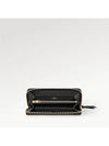 Cl?mence Monogram Empreinte Leather Long Wallet Black - LOUIS VUITTON - BALAAN 4