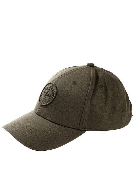 Wrap 6 Panel Ball Cap Khaki - STONE ISLAND - BALAAN 1