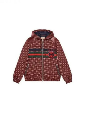 Geometric houndstooth canvas jacket 271170 - GUCCI - BALAAN 1