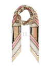 Montage Print Silk Square Scarf Beige Pale Pink - BURBERRY - BALAAN 2