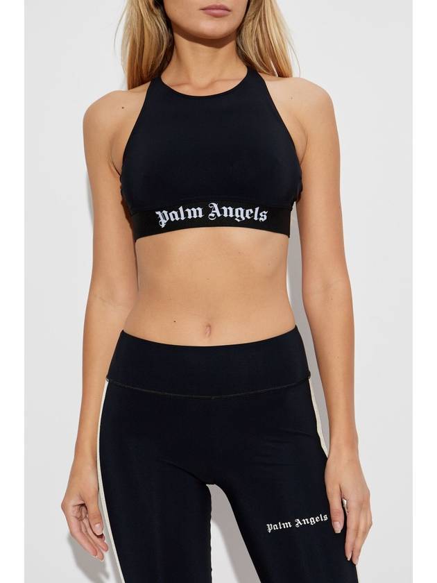 Palm Angels Sports Bra, Women's, Black - PALM ANGELS - BALAAN 3