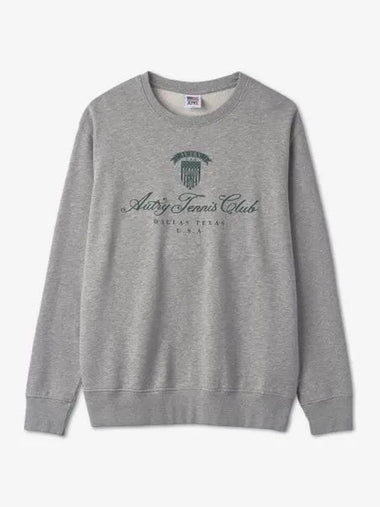 Tennis Club Sweatshirt Gray SWTW1167 - AUTRY - BALAAN 1