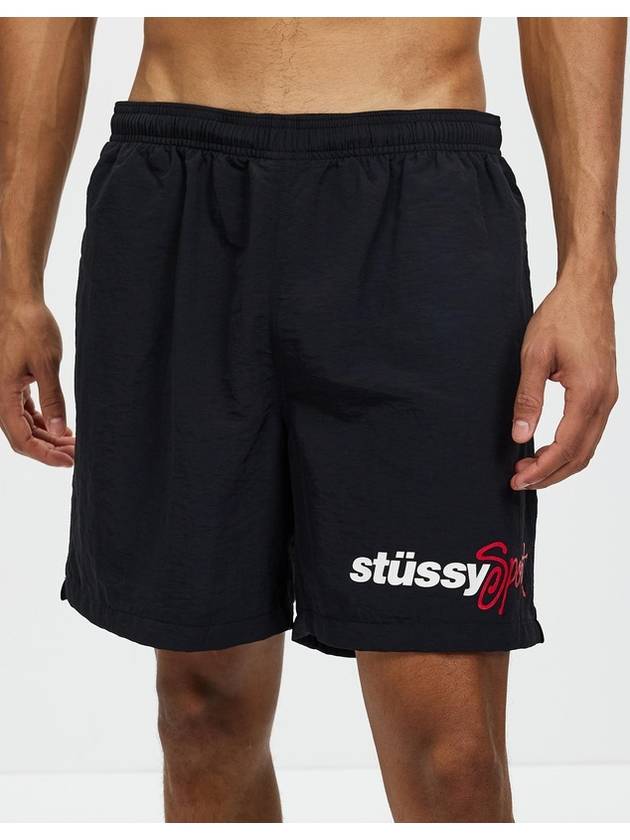 sports water shorts black - STUSSY - BALAAN 2