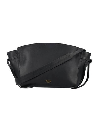 Refined Flat Calf Clovelly Cross Bag Black - MULBERRY - BALAAN 1