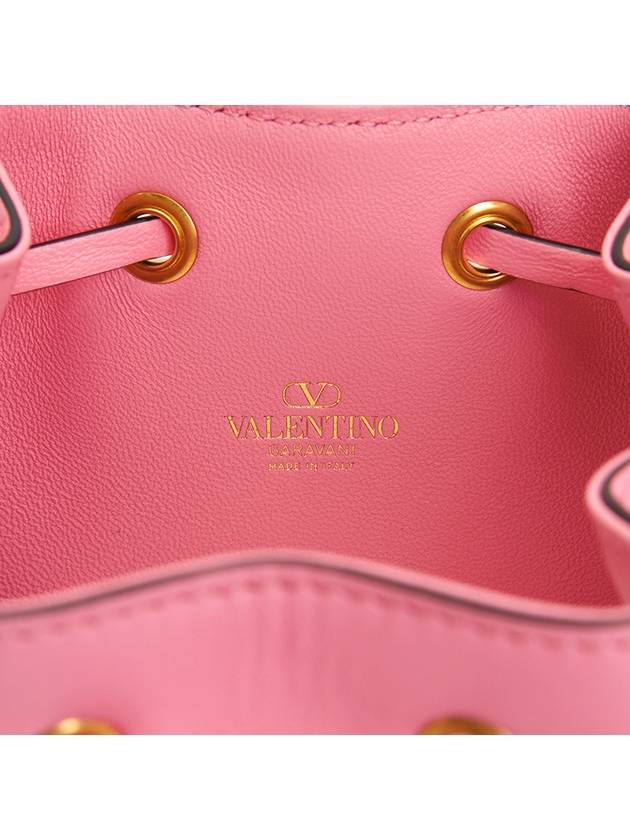 V Logo Signature Women's Chain Bucket Bag P0T83HPF ZQQ - VALENTINO - BALAAN 8