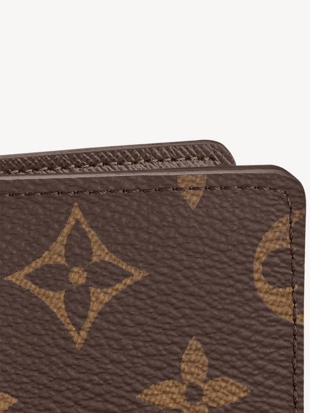 Pocket Organizer Monogram Card Wallet Brown - LOUIS VUITTON - BALAAN 6