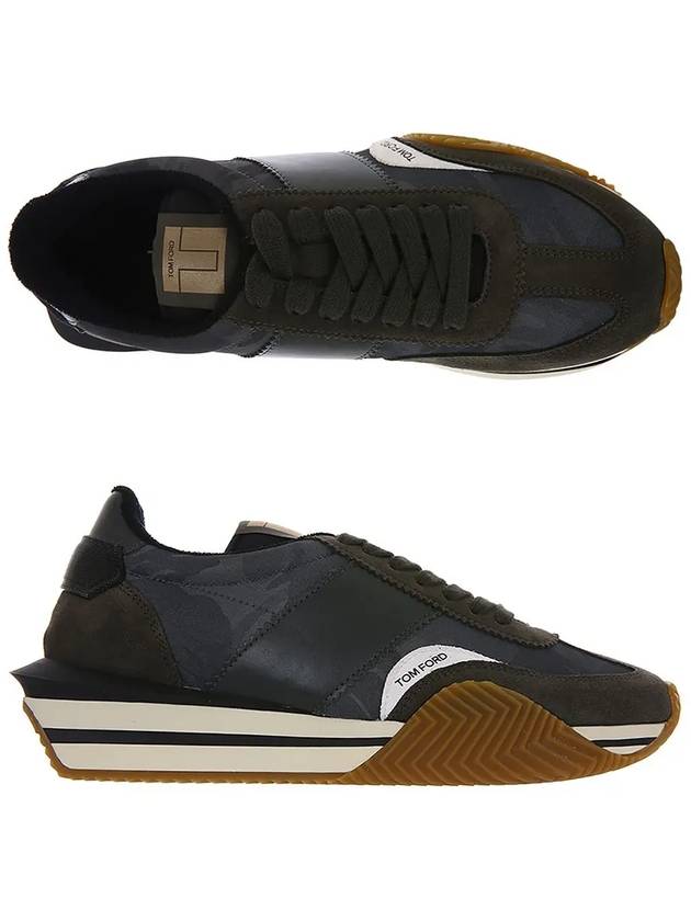 Men's James Low Top Sneakers Black - TOM FORD - BALAAN 2