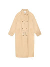 Edenna Trench Coat Beige - ISABEL MARANT - BALAAN 2