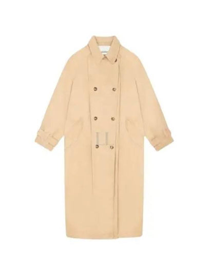 Edenna Trench Coat Beige - ISABEL MARANT - BALAAN 2