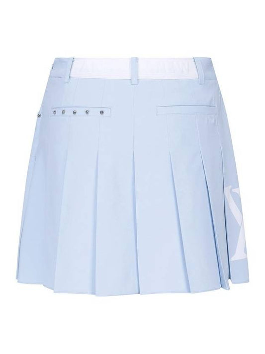 WOMEN BIGLOGO PLEATS SKIRT - ANEWGOLF - BALAAN 2