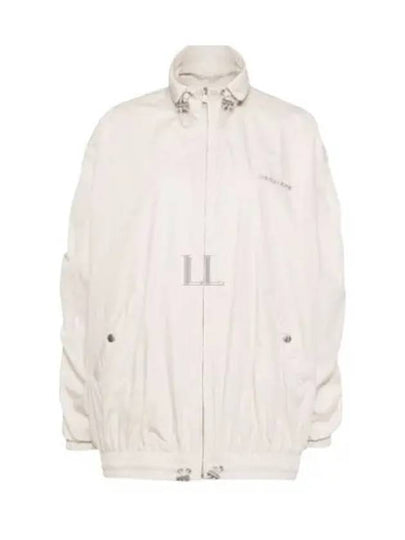 Buster Cotton Zip Up Jacket Beige - ISABEL MARANT - BALAAN 2