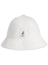 0397BC WHITE bucket hat - KANGOL - BALAAN 3