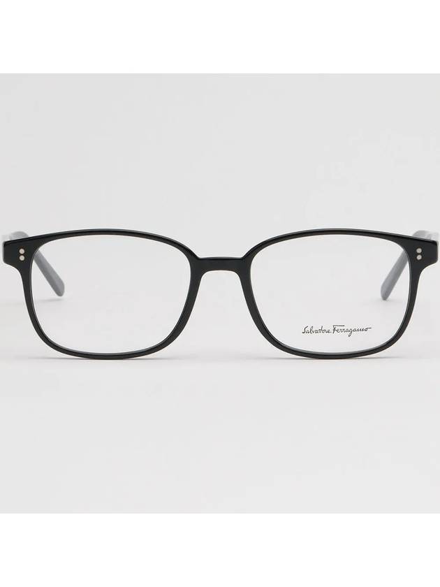 glasses frame SF2915 004 light square horn rim black - SALVATORE FERRAGAMO - BALAAN 3