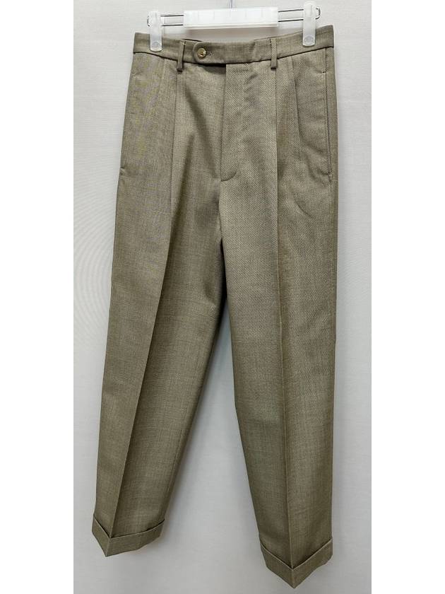 Cotton Pants Wide - GUCCI - BALAAN 3