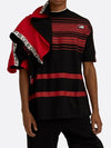 Fila Stripe Short Sleeve T-Shirt Red Black - Y/PROJECT - BALAAN 2