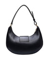 Celine 114493DGQ 38NO Black Calfskin Triomphe Medium Abba Shoulder Bag - CELINE - BALAAN 4