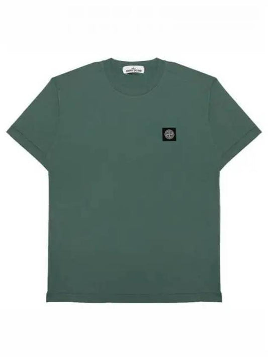 731524113 V0055 Wappen Patch Short Sleeve T Shirt Light Khaki Men s TTA 270191 - STONE ISLAND - BALAAN 1