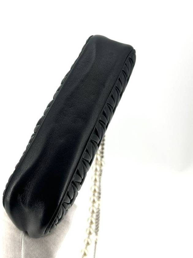 Materasse nappa chain pearl shoulder bag hobo 5bh211 - MIU MIU - BALAAN 6