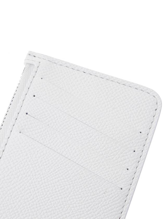 Stitch Zipper Card Wallet White - MAISON MARGIELA - BALAAN 9