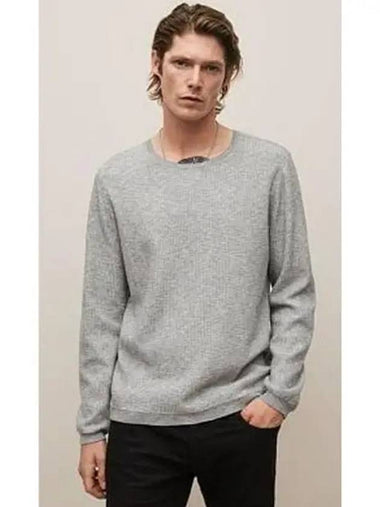 Crewneck Sweater Y1981X4B 052 Light Gray - JOHN VARVATOS - BALAAN 1