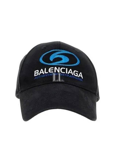 Embroided Logo Ball Cap Black - BALENCIAGA - BALAAN 2