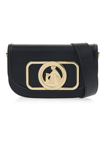 Leather Cross Bag Black - LANVIN - BALAAN 2