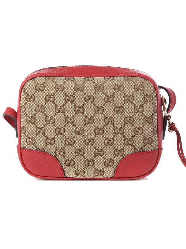 GG Disco Canvas Cross Bag Beige Red - GUCCI - BALAAN 4