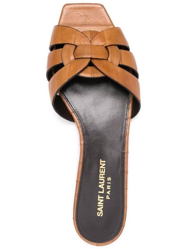 Sandals 748576 0WX00 9708 BRAVE BEIGE - SAINT LAURENT - BALAAN 5