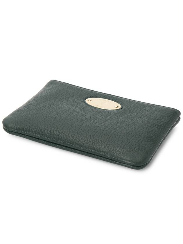 Plaque Small Zipper Coin Wallet Green - MULBERRY - BALAAN 4