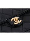 CC Pocket Chain Backpack Black Gold Caviar 73553 - CHANEL - BALAAN 5