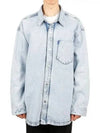 Paris de Coeur denim overshirt - AMI - BALAAN 2