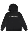 ACWMW083 BLACK Essential Logo Hooded Sweatshirt Black - A-COLD-WALL - BALAAN 2