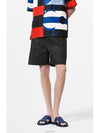 Damier Cotton Casual Shorts Black - LOUIS VUITTON - BALAAN 3