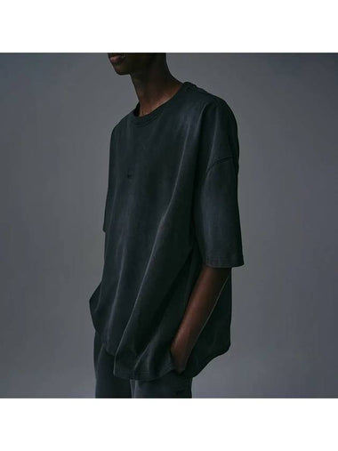 Sunbleach Overfit T-Shirt Charcoal - THEANTIPLATFORM - BALAAN 1