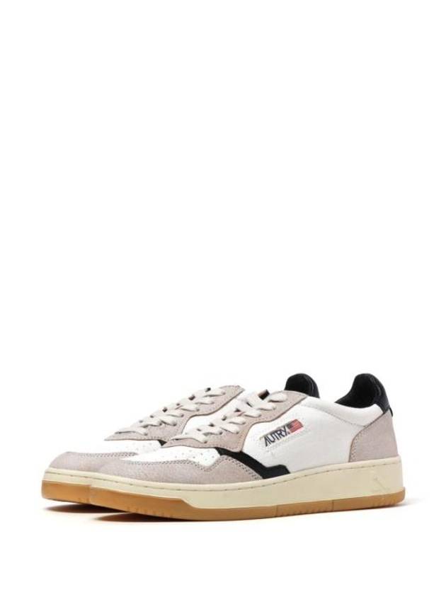 Men's Medalist Leather Low Top Sneakers White - AUTRY - BALAAN 5