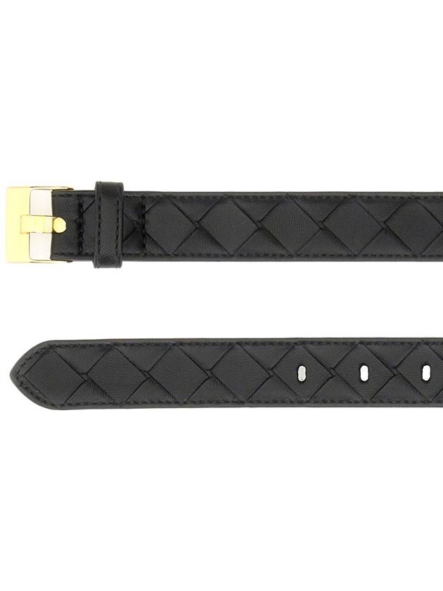 24FW Regular Belt 38988191 799048 VCPP5 1019 BLACK - BOTTEGA VENETA - BALAAN 3