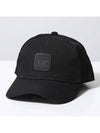 Logo Patch Ball Cap Black - CP COMPANY - BALAAN 2