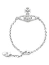Mayfair Relief Crystal Bracelet Silver - VIVIENNE WESTWOOD - BALAAN 3