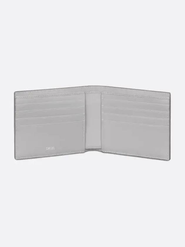 CD Diamond Canvas Half Wallet Grey - DIOR - BALAAN 4