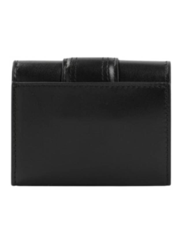 Le Compact Bambino Flap Card Wallet Black - JACQUEMUS - BALAAN 3