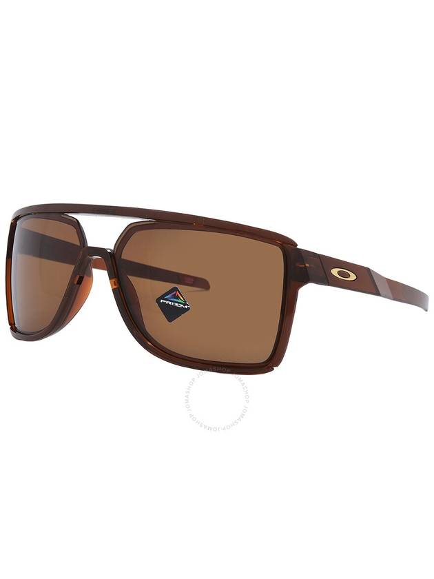 Oakley Castel Prizm Bronze Rectangular Men's Sunglasses OO9147 914703 63 - OAKLEY - BALAAN 3