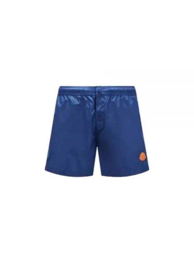 24 2C00019 53326 749 Logo Patch Swim Shorts - MONCLER - BALAAN 1