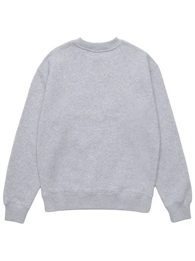 College Fox Print Sweatshirt Light Grey Melange - MAISON KITSUNE - BALAAN 5