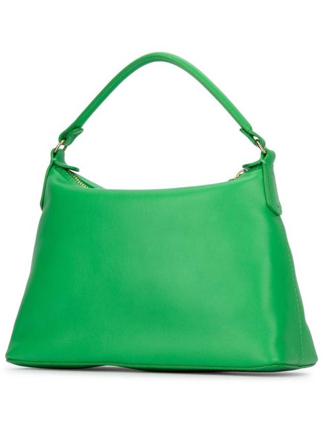 Leather Small Tote Bag Green - LIU JO - BALAAN 3