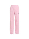 Side Logo Cotton JoGGer Track Pants Pink - GANNI - BALAAN 2