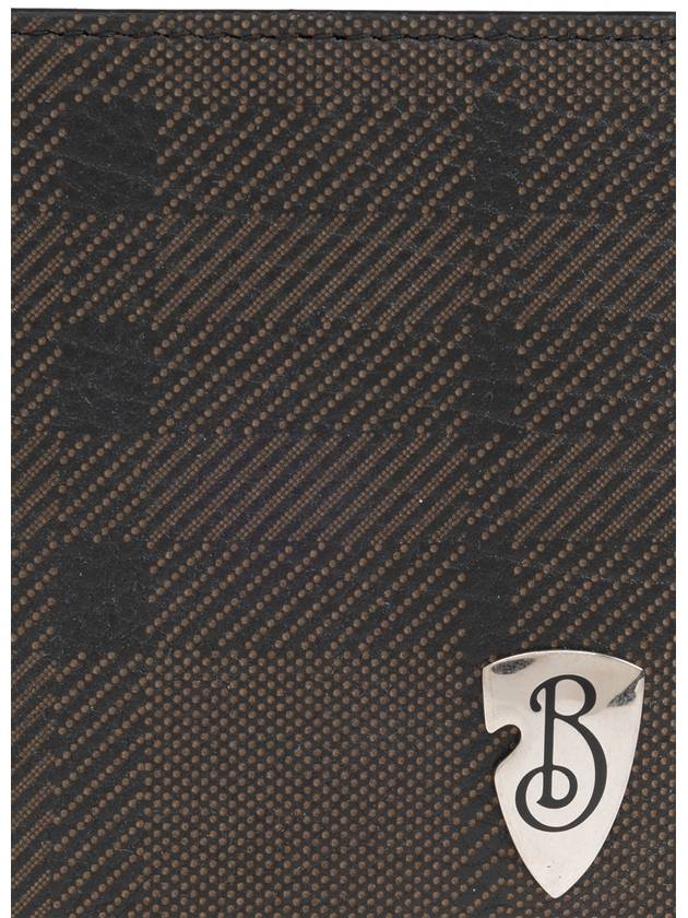 B-Shield Bifold Half Wallet Slate - BURBERRY - BALAAN 6